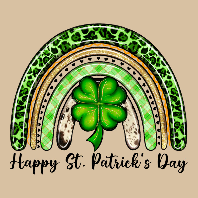 Happy St. Patrick's Day Rainbow Heavyweight Hoodie by OliviaCreatesArt | Teevron