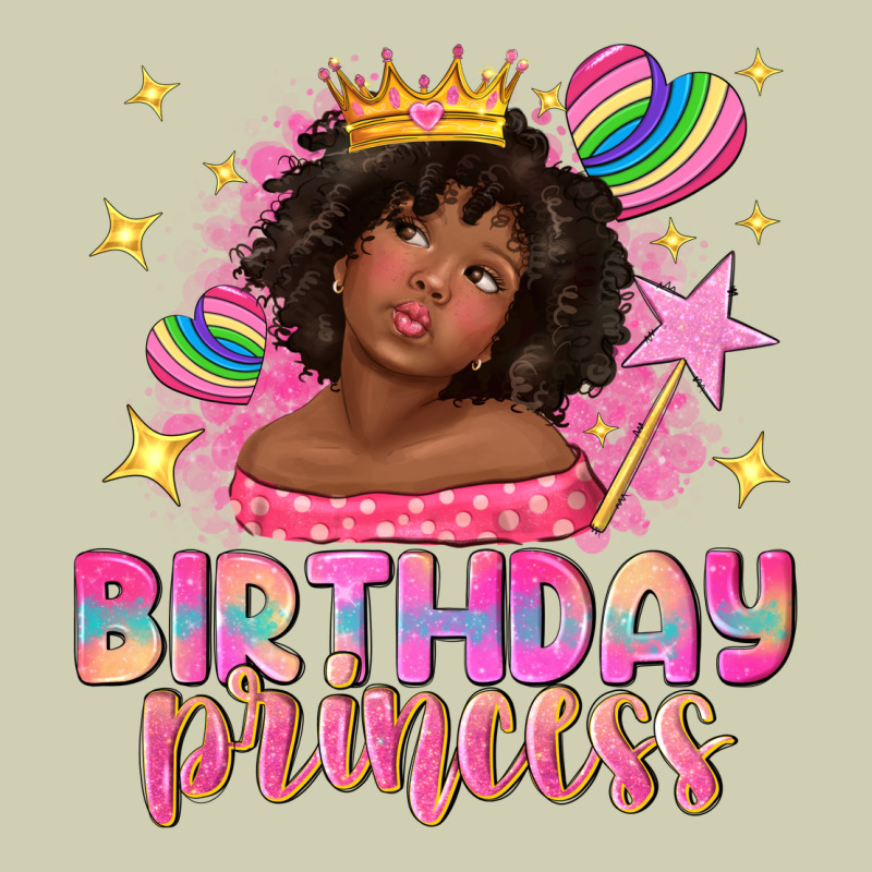 Birthday Princess With Afro Girl Heavy Core Tee by NancyCooperArtShop | Teevron