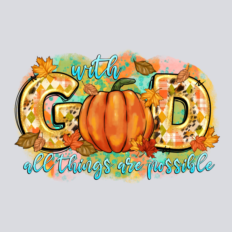 With God All Things Are Possible Zipper Hoodie by CowGirlArtShop | Teevron