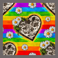 Pride Lgbtq+ Cowhide Hearts And Daisy Patterns Classic Tee | Teevron