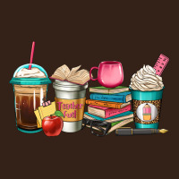 Teacher Fuel Coffee Cups Heavy Core Tee | Teevron
