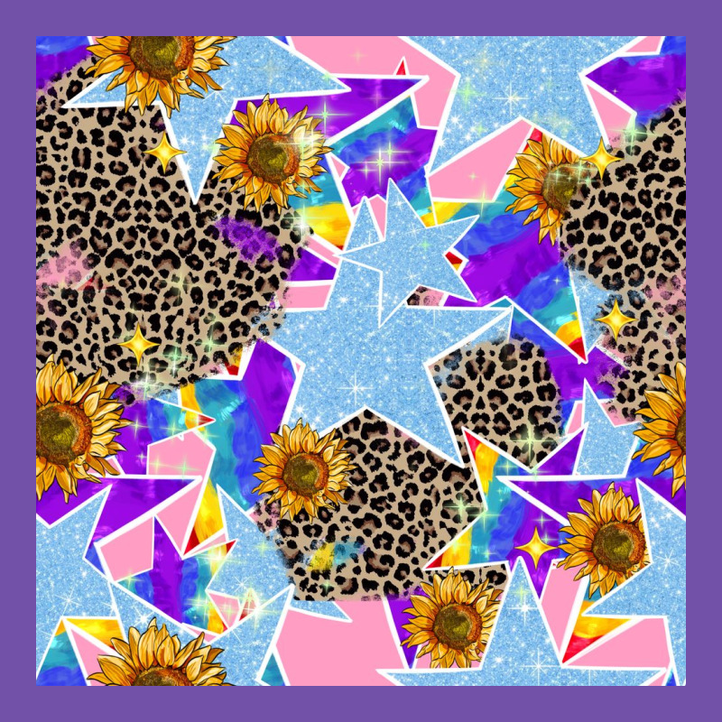 Stars And Sunflowers Seamless Pattern Premium Sweatshirt by FaDigitalArtStudio | Teevron