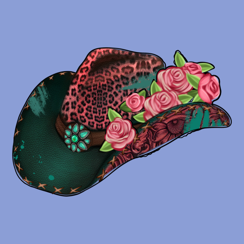 Leopard Flowers Cowboy Hat Long Sleeve Tee by Jasminsmagicworld | Teevron