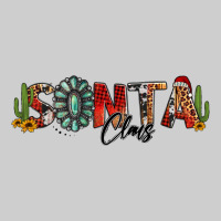 Western Christmas Santa Claus Sunflowers And Cactus Premium Tee | Teevron