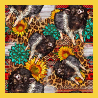 Baby Hampshire Pig Sunflowers Seamless Pattern Premium Sweatshirt | Teevron
