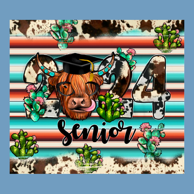 2024 Senior Cow Urban Heavy Tee by JahusDesignShop | Teevron