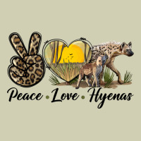 Peace Love Hyenas Heavy Core Tee | Teevron
