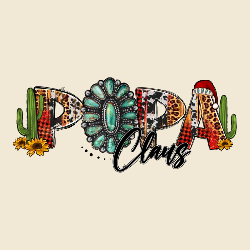 Western Christmas Papa Claus Sunflowers And Cactus Premium Tee by Jasminsmagicworld | Teevron