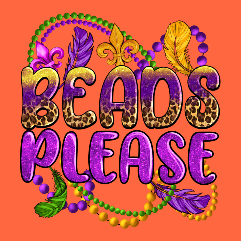 Beads Please Mardi Gras Premium Hoodie by OliviaCreatesArt | Teevron