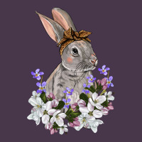Easter Day Flowers Bunny Heavyweight Hoodie | Teevron