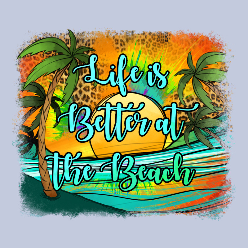 Life Is Better At The Beach Long Sleeve Tee by Jasminsmagicworld | Teevron
