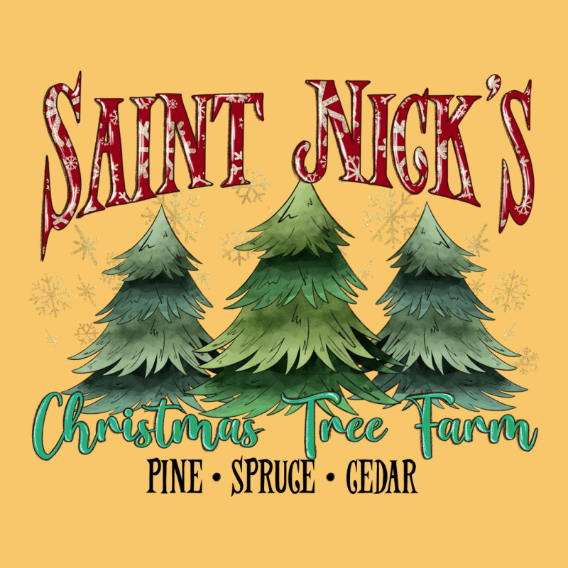Saint Nick's Christmas Tree Farm Vintage Hoodie by MaliasSmallBusiness | Teevron