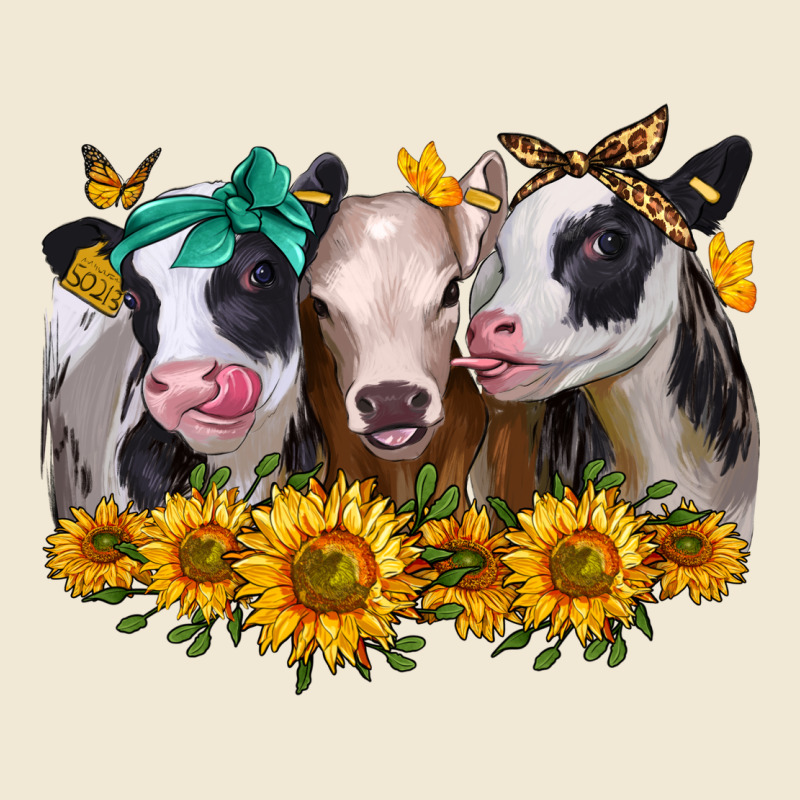Sunflower Heifers Ladies Tee by Jasminsmagicworld | Teevron