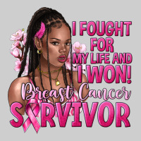 I Fought For My Life And I Won Afro Woman Premium Tee | Teevron
