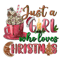 Pink Just a girl who loves Christmas | Teevron