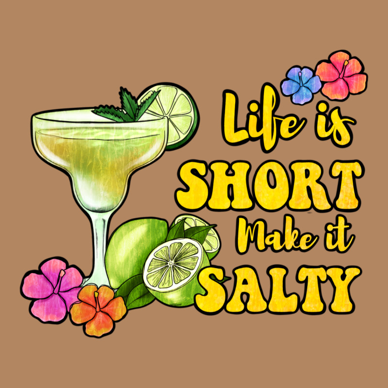 Life Is Short Make It Salty Long Sleeve Tee by Jasminsmagicworld | Teevron