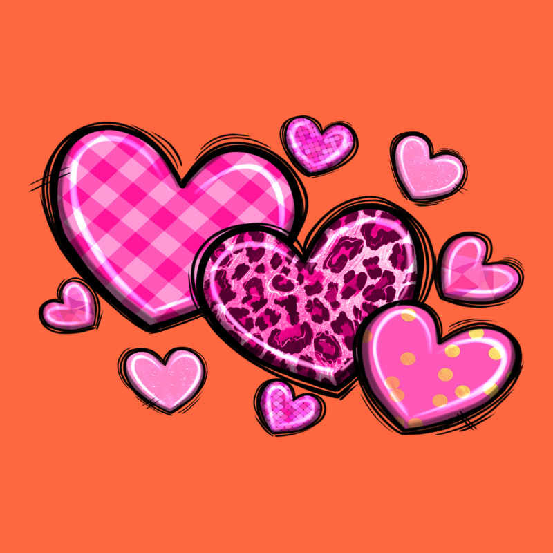 Love Hearts Premium Hoodie by OliviaCreatesArt | Teevron