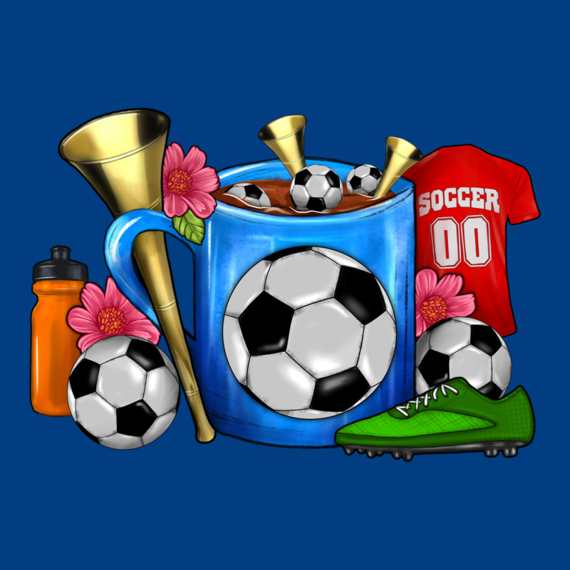 Soccer Coffee Mug Premium Sweatshirt by FaDigitalArtStudio | Teevron