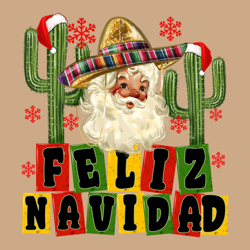 Feliz Navidad Mexican Santa Vintage Hoodie by MaliasSmallBusiness | Teevron