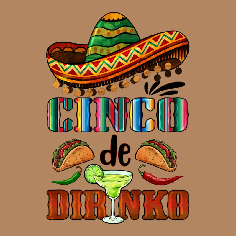 Cinco De Dirinko Sombrero Long Sleeve Tee by BarkalooDesign | Teevron