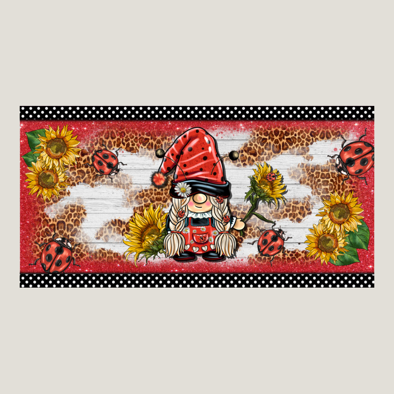 Ladybug Gnomies License Plate Template Heavy Core Tee by BarkalooDesign | Teevron