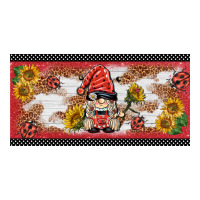 ladybug gnomies license plate template | Teevron