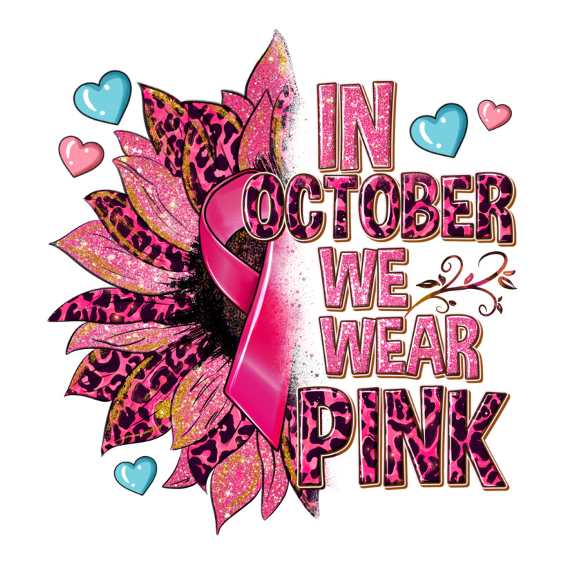 In October We Wear Pink Premium Tee by NancyCooperArtShop | Teevron