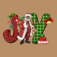 Joy Black Santa Vintage Hoodie | Teevron