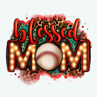 Blessed Baseball Mom Lightbulb Letters Premium Hoodie | Teevron