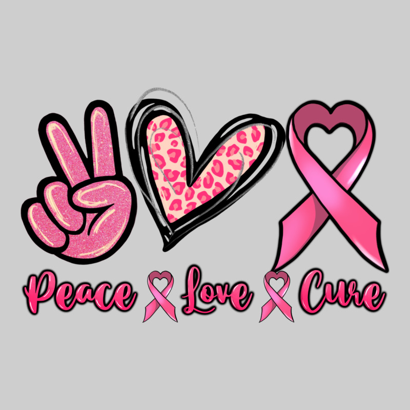 Peace Love Cure Premium Tee by NancyCooperArtShop | Teevron