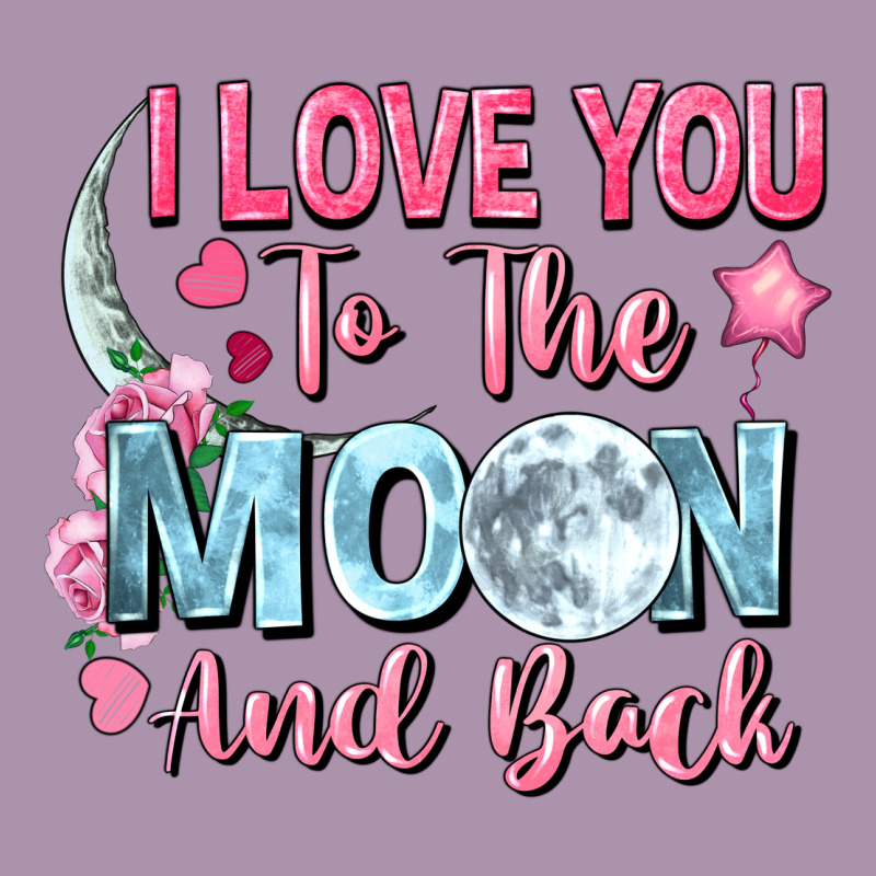 I Love You To The Moon And Back Valentine's Day Heavyweight Hoodie by FaDigitalArtStudio | Teevron