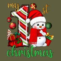 My 1 St Christmas With Cute Snowman Bbs Vintage Tee | Teevron