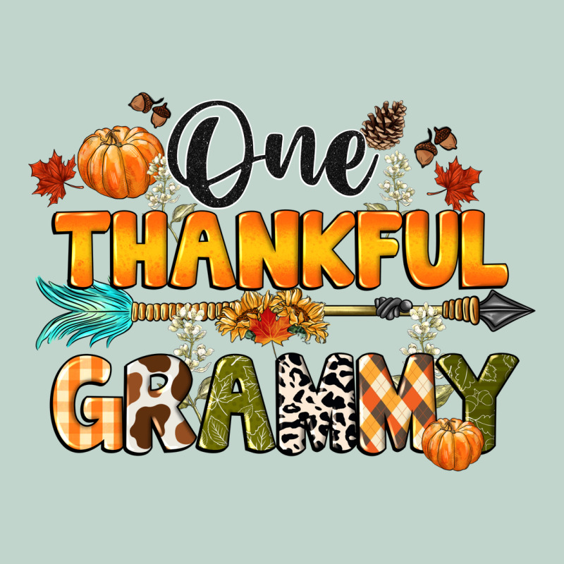 One Thankful Grammy Zipper Hoodie by CowGirlArtShop | Teevron