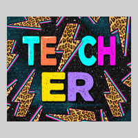 Western Teacher Flash Premium Tee | Teevron