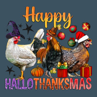 Happy Hallothanksmas Chick Urban Heavy Tee | Teevron