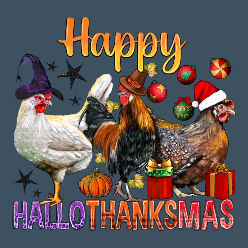 Happy Hallothanksmas Chick Urban Heavy Tee by BundleAndBundleShop | Teevron