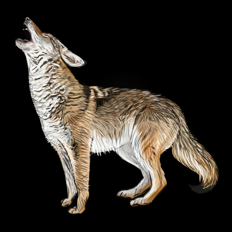 Howling Coyote Ladies Tee by LillyAllenDesigns | Teevron