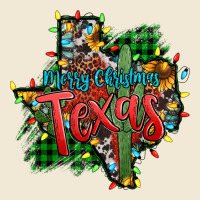 Western Desert Christmas Texas Map Premium Tee | Teevron
