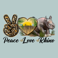 Peace Love Rhino Heavy Core Tee | Teevron