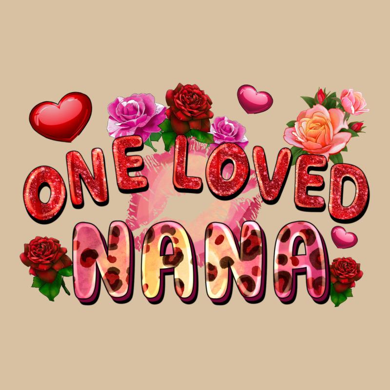 One Loved Nana Valentine's Day Heavyweight Hoodie by FaDigitalArtStudio | Teevron