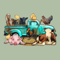 Farm Animals Truck Urban Heavy Tee | Teevron