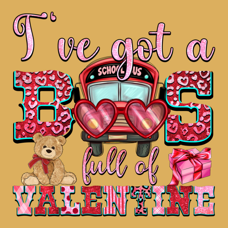 I've Got A Bus Full Of Valentine Premium Hoodie by OliviaCreatesArt | Teevron
