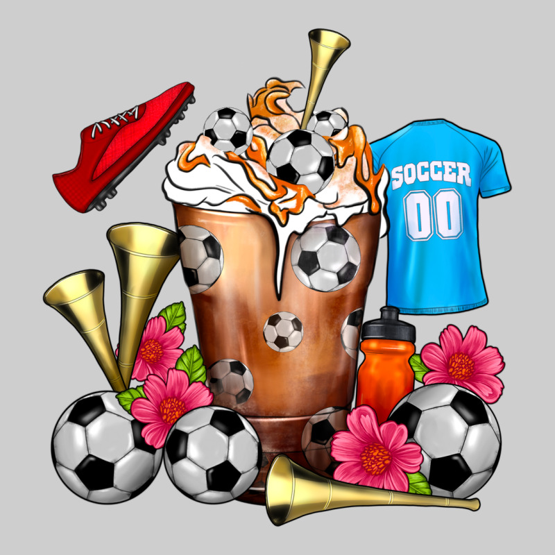 Soccer Cold Drink Frappe Premium Sweatshirt by FaDigitalArtStudio | Teevron