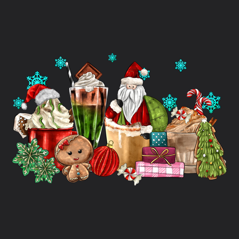 Santa Coffee Vintage Tee by MaliasSmallBusiness | Teevron