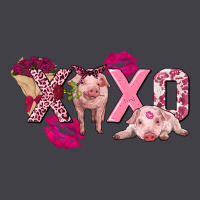 Valentine's Day Pig Xoxo Heavyweight Hoodie | Teevron