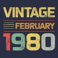 Born In 1980 Vintage February Heavyweight Sweatshirt | Teevron