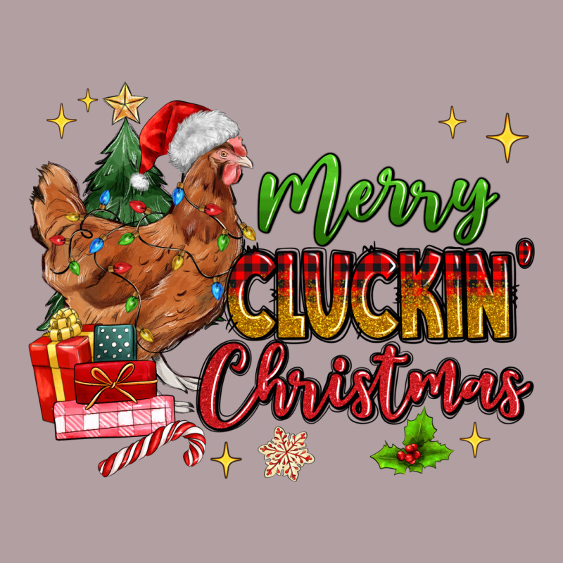 Merry Cluckin' Christmas Vintage Hoodie by MaliasSmallBusiness | Teevron