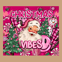 Pink Christmas Vibes Vintage Tee | Teevron