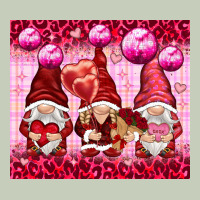 Valentines Gnomies With Leopard Ladies Tee | Teevron