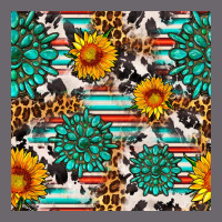 Gemstone Sunflower Cowhide Leopard Seamles Pattern Premium Sweatshirt | Teevron